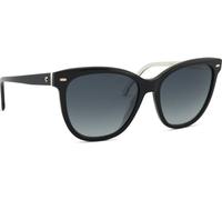 Carrera gafas de sol 3043/s black white/grey shaded 56/17/140 mujer