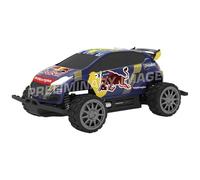 Carrera - 370183022-2,4GHz Red Bull Peugeot WRX 208 - Rallycross, Hansen -PX Profi RC
