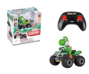 Carrera - 370400021 RC Mario Kart de 2,4 GHz, Yoshi, Cuádruple 1:40