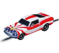 Carrera 64289 Ford Mustang '67 Stars 'n Stripes escala 1:43 - Juego de pista de carreras de juguete de coche con ranura analógica GO Slot Car