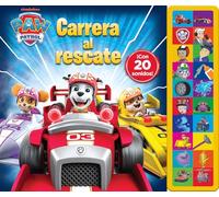 CARRERA AL RESCATE. PATRULLA CANINA. (20 BOTONES CON SONIDO)
