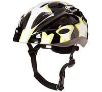 Carrera Boogie Casco de Bicicleta niños, Color Black Flash, tamaño S