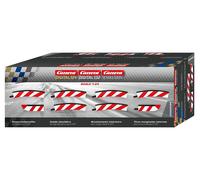 Carrera- Borde Interior para Curva pronunciada 2/30° (6), Piezas Finales (2), Mu