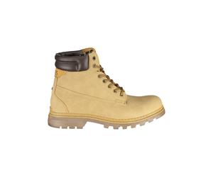 Carrera - Bota Beige con Cordones y Detalles en Contraste - Shoes - Mujer - Beige - 35 EU -