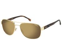 Carrera Hombre C FLEX 02/G/S J5G/YL Gafas de sol Metal Oro Marrón Cuadrada Polarizado Anti -reflexión