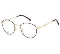 Carrera Unisex CARRERA 307 2M2 Monturas ópticas Acero Negro/Oro Redonda