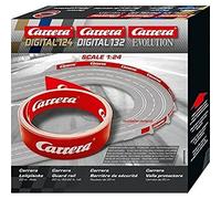Carrera Cars 20085509 Digital 132/124 Evolution - Barandilla para vehículo, 20 m