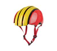 Carrera Casco Bicicleta Casco de Seguridad Amarillo Plegable GTE _ C Bandera