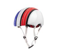 Carrera Casco Bicicleta Casco de Seguridad Blanco Plegable GTE _ C Francia