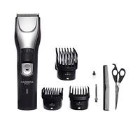 CARRERA Cortapelos clásico, accesorio de 0,5 - 30 mm, batería de ion de litio con opción de carga USB e indicador LED, cuchilla de acero inoxidable
