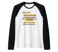 Carrera de Arrastre fundida Solo por diversión Kids at Heart Camiseta Manga Raglan