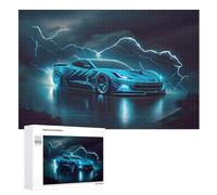 Carrera de coche rompecabezas adulto 1000 piezas artesanías regalo familia rompecabezas juguete de madera regalo único decoración interior (75×50cm)