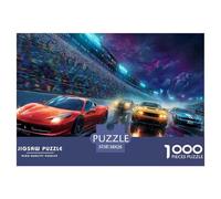 Carrera de Coches Puzzle 1000 Piezas para Pasatiempo Creativo Clásicos Regalos Decoración del Rompecabezas Juguetes Desafiantes Adultos Y Niños A Partir De 12 Años 38x26cm/1000pcs
