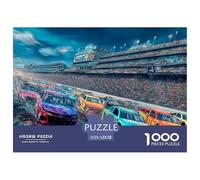 Carrera de Coches Puzzle 1000 Piezas para Pasatiempo Creativo Clásicos Regalos Decoración del Rompecabezas Juguetes Desafiantes Adultos Y Niños A Partir De 12 Años 52x38cm/1000pcs