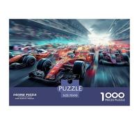 Carrera de Coches Puzzle 1000 Piezas Pasatiempo Creativo Clásicos Regalos Decoración del Rompecabezas Desafiante Noches De Juegos para Adultos Y Niños 70x50cm/1000pcs
