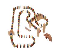 Carrera de dominó de madera - Tobar 00435 - Carrera de dominó de madera tobar 00435