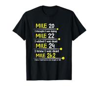 Carrera de maratón completo Corredor Sprinter Maratonista Camiseta