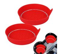 Carrera de portacoche para coche, inserción de soporte automático para taza | 2 almohadillas de coche multiusos, para correr con botella de agua, accesorios interiores para el hogar