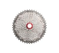 SunRace CSMX8 11-Speed Cassette 11-46T. Metallic, Adultos Unisex, Plateado, ESTANDAR