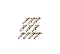 Carrera Double Sliding Contact - Trencillas Para Go, Digital 1/43, Color Oro, 10 Unidadades