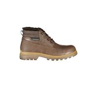 Carrera - Elegantes Botas con Cordones y Detalles en Contraste - Shoes - Mujer - Marrón - 36 EU -