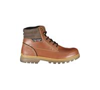 Carrera- Elegantes Botines con Detalles en Contraste- Shoes- Hombre- Marrón- 44 EU- Elegantes Botines con Detalles en Contraste