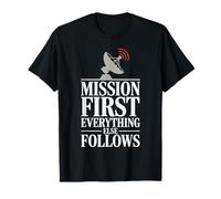 Carrera Espacial Guerra Fría Sputnik Cosmonaut Rocket Historia Camiseta