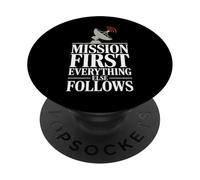 Carrera Espacial Guerra Fría Sputnik Cosmonaut Rocket Historia PopSockets PopGrip Adhesivo
