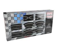 Carrera Evolution- Carrera 20026953 Evolution Racing Track Extension Set (2 straights, 2 Lane Change Sections, 4 Curves 1/60 Conjunto de expansión 1, Multicolor, Toys GmbH