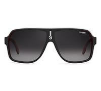 Carrera Gafas de Sol 1001/S Matte Black Red/Grey Shaded 62/11/140 unisex