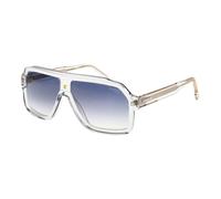 Carrera Gafas de Sol 1053/S 9001V Hombres Transparente Pilot-Aviator Azul Mirro