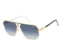 Carrera Gafas de Sol 1062/S Black Gold/Dark Blue Shaded 62/14/145 hombre