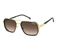 Carrera Gafas de Sol 1069/S MATTE BLACK GOLD/BLACK BROWN GREEN 58/19/145 hombre