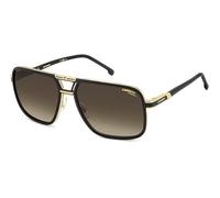 Carrera Gafas de Sol 1071/S MATTE BLACK GOLD/BROWN GRADIENT 61/16/145 hombre