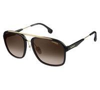 Carrera Hombre CARRERA 133/S 2M2/HA Occhiali da sole Plástico Negro Marrón Cuadrada Sombreado