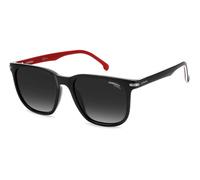 Carrera Gafas de Sol 300/S BLACK WHITE/GREY SHADED 54/18/145 unisex