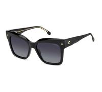 Carrera gafas de sol 3037/s black/dark grey shaded 54/17/140 mujer