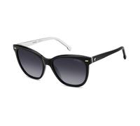 Carrera gafas de sol 3043/s black white/grey shaded 56/17/140 mujer