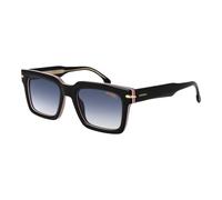 Carrera Gafas de Sol 316/S M4P08 Unisex Negro Rectángulo Azul Gradiente 52mm