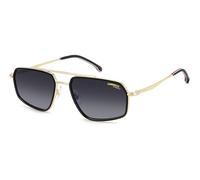 Carrera Gafas de Sol 338/S Black On Gold/Grey Shaded 58/18/145 hombre