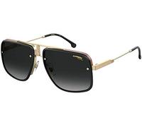 Carrera Gafas de Sol CA GLORY II BLACK ON GOLD/GREY SHADED 59/18/145 hombre