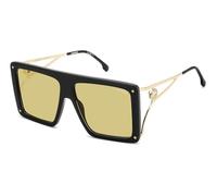 Carrera Gafas de Sol CA UNICA/SE BLACK ON GOLD/YELLOW 60/14/130 mujer