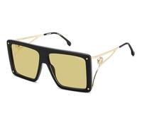 Carrera Gafas de Sol CA UNICA/SE BLACK ON GOLD/YELLOW 60/14/130 mujer
