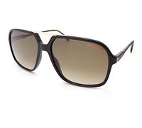 Carrera Gafas de Sol Negras Brillantes Dorado con Marrón Degradado CAT.3 229/S