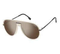 Carrera Hombre C SPORT 06/S SZJ/T4 Gafas de sol Poliamida Blanco Plata Piloto Normal Espejo
