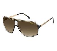 Carrera Hombre Carrera GRAND PRIX 3 2M2/HA Gafas de sol Plástico Negro/Oro Marrón Cuadrada Sombreado