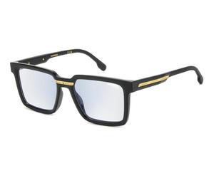 Carrera Hombre Carrera VICTORY C 02/BB 2M2/G6 Monturas ópticas Poliamida biológica Negro Claro Cuadrada Antiluz azul