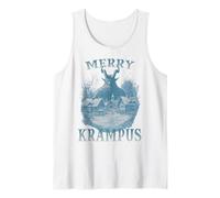 Carrera Krampus | Papá Noel Malo | Perchten Bartl Krampus Camiseta sin Mangas