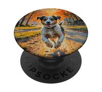 Carrera para Perros Autumn Bliss PopSockets PopGrip Adhesivo