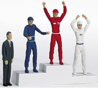 Carrera- Podio de ganadores con Figuras, Multicolor, Small (20021121)